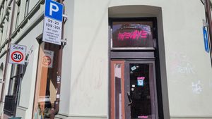 Café front at Papegoye in Oslo