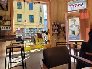 Indoors at Papegoye in Oslo