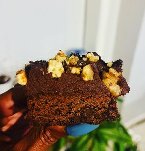 Sweet potato chocolate cake  at Vegan Eats with Bri in Richmond