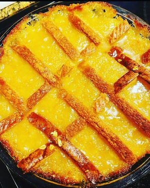 Pineapple bread pudding  at Vegan Eats with Bri in Richmond