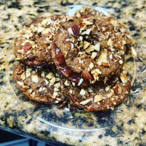 Apple walnut donuts  at Vegan Eats with Bri in Richmond
