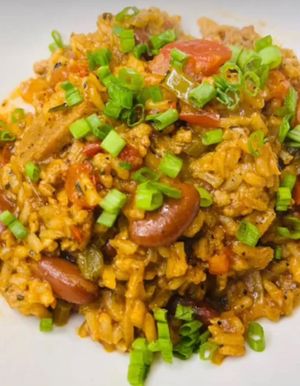 Jambalaya  at Vegan Eats with Bri in Richmond