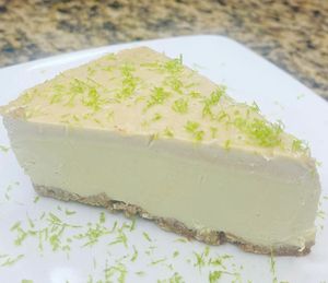 Raw vegan key lime pie  at Vegan Eats with Bri in Richmond