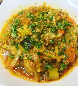 Cabbage soup at Vegan Eats with Bri in Richmond