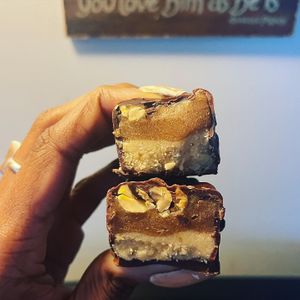Snickers bars at Vegan Eats with Bri in Richmond