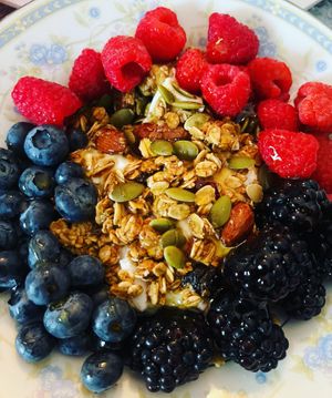 Berry parfait  at Vegan Eats with Bri in Richmond