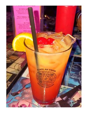 Play Punch Mocktail at PLAY Arcade in New Bedford