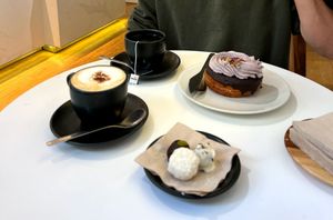 Vegan Donut, Coffee and Pralines at Chök - Valencia in Valencia