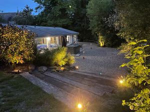 Area outside of pool at OakleyWales in Newcastle Emlyn