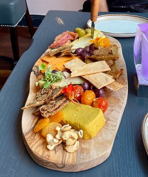 Charcuterie board (yum!)  at V-Spot in New Hope