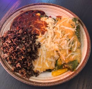 Veggie Chimichangas   at V-Spot in New Hope