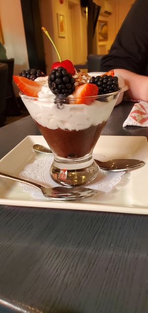 Chocolate Mousse Parfait at V-Spot in New Hope