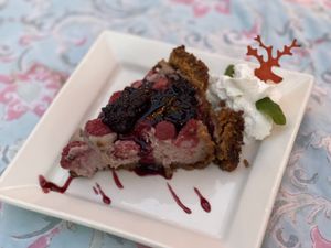 Raspberry cheesecake   at V-Spot in New Hope