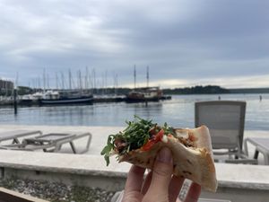 Pizza to go  at Papillon Restaurant & Pizzeria in Pula