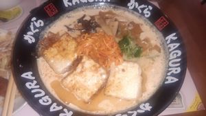 Vegan ramen at Ramen Kagura - Chueca in Madrid