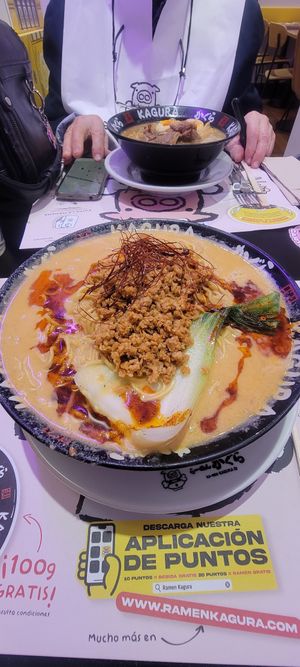 Tantamen vegano #Veganuary at Ramen Kagura - Chueca in Madrid