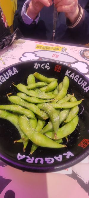 Endamame #Veganuary at Ramen Kagura - Chueca in Madrid