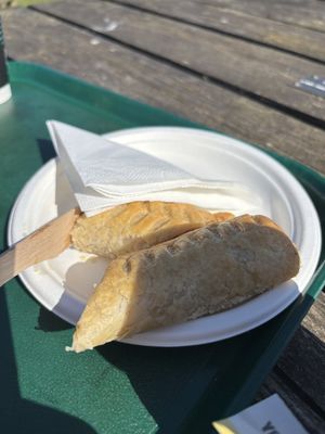 Sausage roll  at RSPB Bempton Cliffs in Bridlington