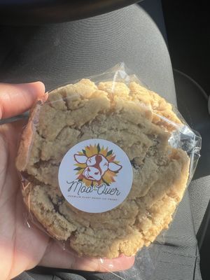 Chocolate chip cookie  at Tazza Café in Fort Wayne