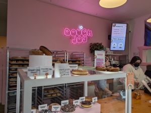 Inside at Dough Joy - SW Oregon in Seattle