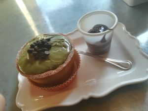 Tortino Al Pistacchio at So Natural in Milan