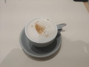 Hot chaï latte at Whitely Kyoto in Kyoto