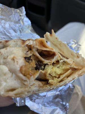 Burrito was fantastic   at All Roads in Jefferson