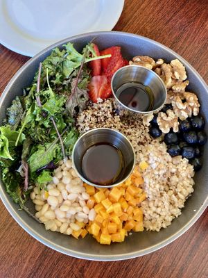 Three Sisters Veggie Bowl 😋   at Wahpepah's Kitchen in Oakland
