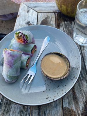 Summer rolls   at Karma Kayak in 