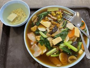 Hor Fun 😊  at SuManYuan 素满园 - People's Park Centre in Central Singapore