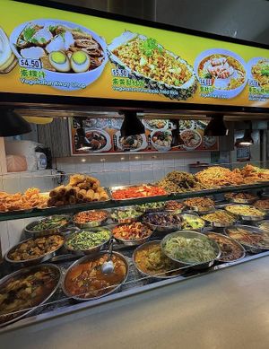 Serves egg  at SuManYuan 素满园 - People's Park Centre in Central Singapore