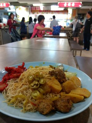 Hawker at SuManYuan 素满园 - People's Park Centre in Central Singapore