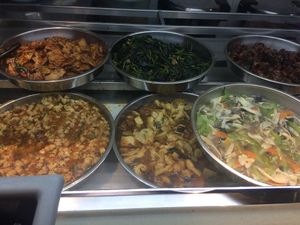 various dishes at SuManYuan 素满园 - People's Park Centre in Central Singapore