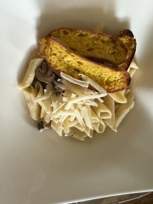 Mushroom pasta  at Stobo Castle Health Spa - So Stobo in Peebles