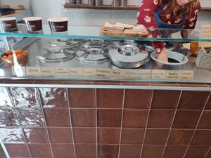 Sorbets vegan at Delacrem in Montpellier