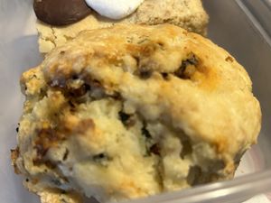 Savoury scone   at The Nook in Durham