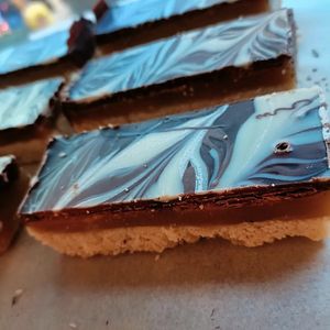Caramel shortbread at The Nook in Durham