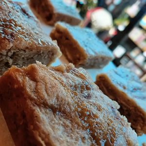 Toffee Apple Blondies at The Nook in Durham