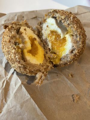 Runny yolk, whaaaaaat??  at The Nook in Durham