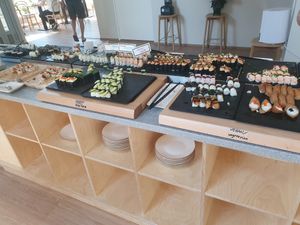 Sushi selection at Freeesh in Helsinki