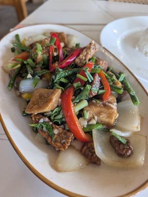 Tofu Tempeh at BObi's Restaurant & Cafe in Langkawi