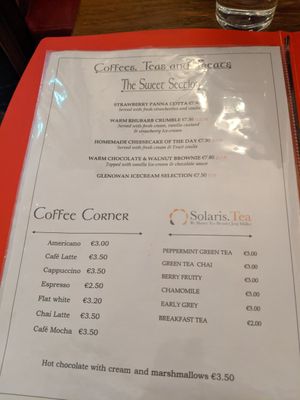 Menu at Powers Thatch Bar & Restaurant in Oughterard