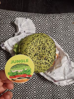 Jungle burger at Flower Burger in Busnago