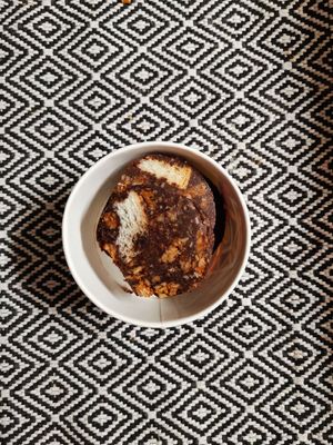 Salame al cioccolato at Flower Burger in Busnago