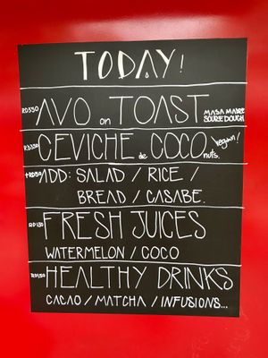 Menú   at NAMA - Mabe Closed in Cabarete