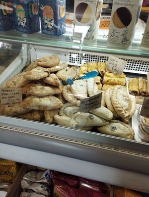 Vegan  great choice at Tobermory Stores in Isle Of Mull