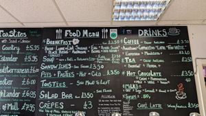 Menu at Tobermory Stores in Isle Of Mull