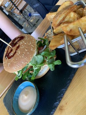 Cheese Burger   at Weisser Schwan in Potsdam