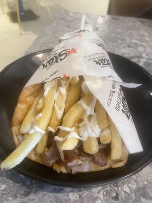 Gyros  at Star Fast Food in Rhodes