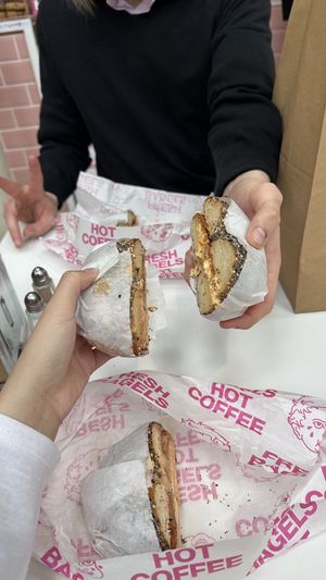   at KINGBABYBAGELS in Newcastle Upon Tyne